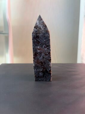 Yooperlite Crystal Gemstone Tower Point Obelisk